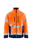 High Vis Oranje/Marineblauw