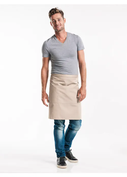 Chaud Devant Apron 3-pockets Sand