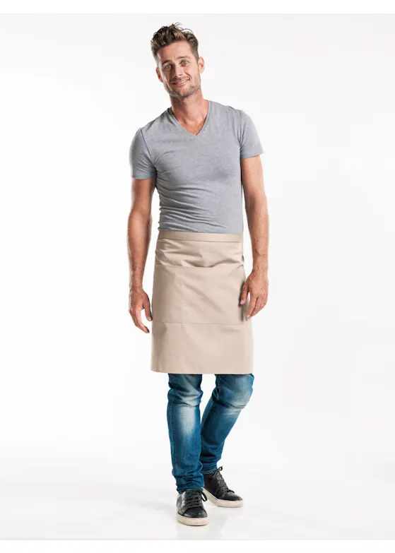 Chaud Devant 3-Pocket Apron, Sand