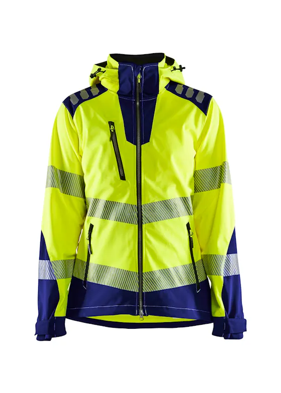 Blåkläder 4791 Dames Softshell Jack High Vis