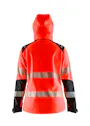 Blåkläder 4791 Dames Softshell Jack High Vis miniatuur