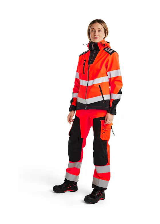 Blåkläder 4791 Dames Softshell Jack High Vis