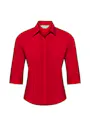 Russell 3/4-Sleeve Fitted Polycotton Poplin Shirt Vorschaubild
