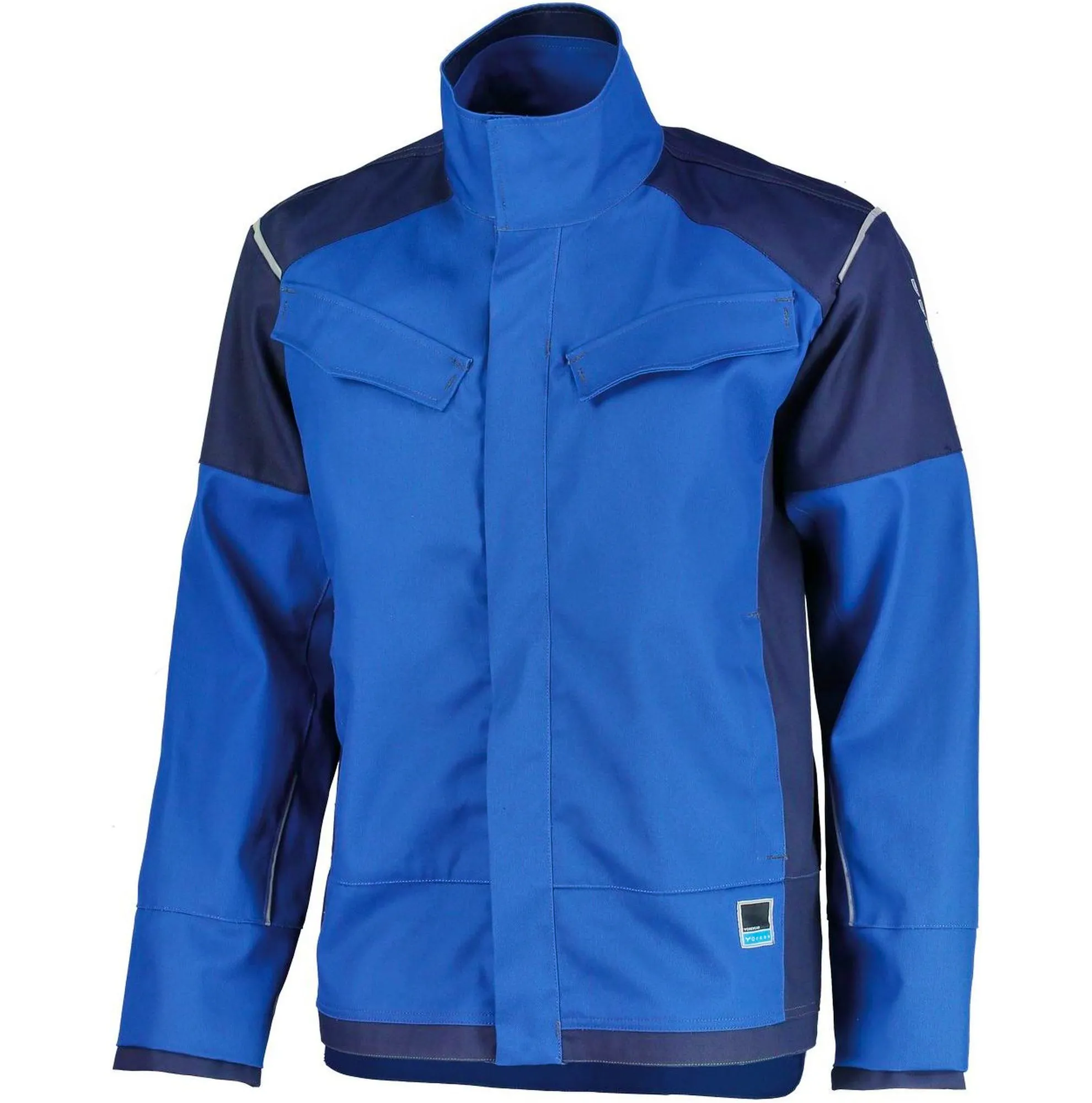 Korenblauw/Donkerblauw