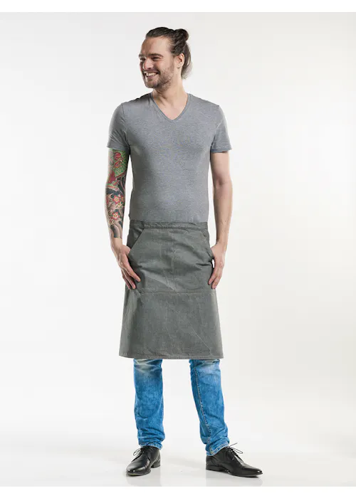 Chaud Devant Pouch Grey Denim