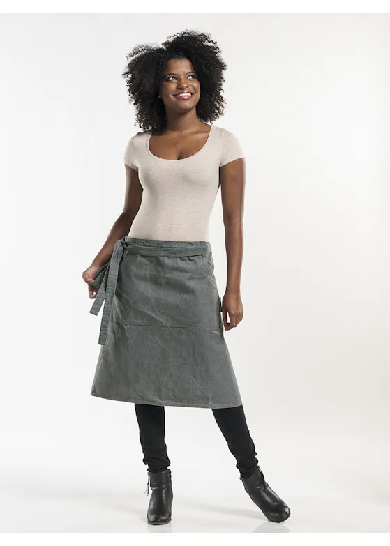 Chaud Devant Pouch Grey Denim