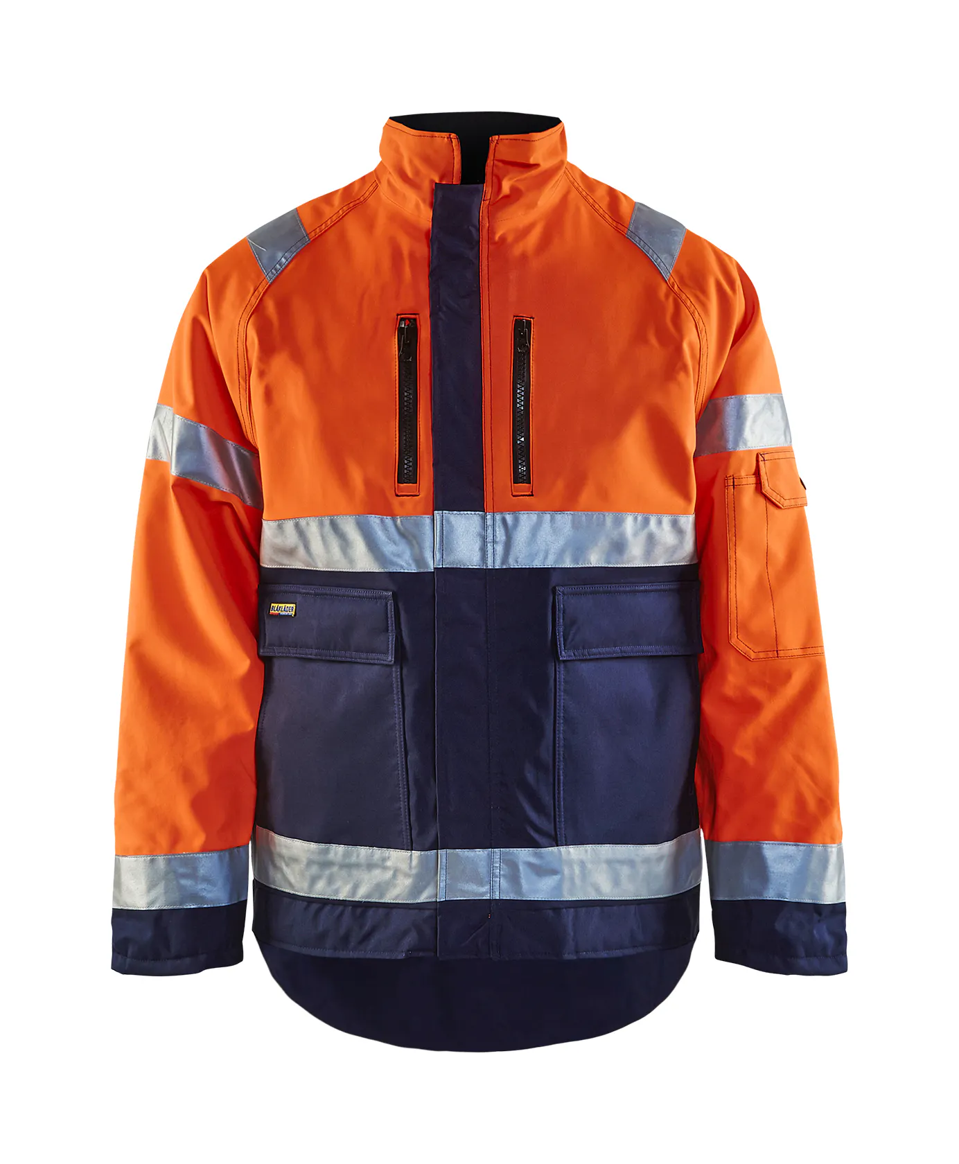 Oranje/Marineblauw