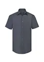 Russell Men's Short-Sleeved Tailored Polycotton Poplin Shirt Vorschaubild