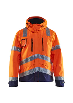 Blåkläder 4837 Jack. Ongevoerd High Vis miniatuur