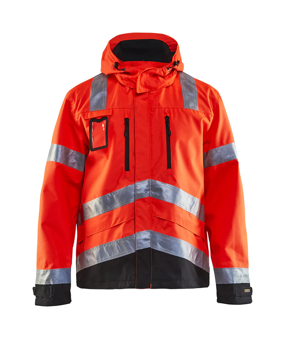 Fluor Rood/Zwart