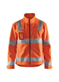 Blåkläder 4838 Jas Softshell High Vis miniatuur