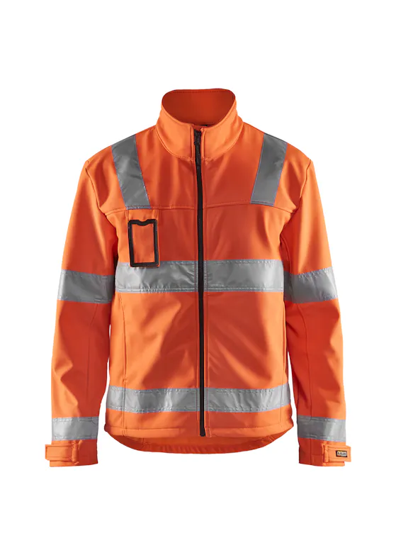 Blåkläder 4838 Softshell‑Jacke High-Vis