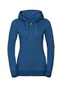 Russell Ladies' Authentic Mélange Zipped Hood Sweatshirt Vorschaubild