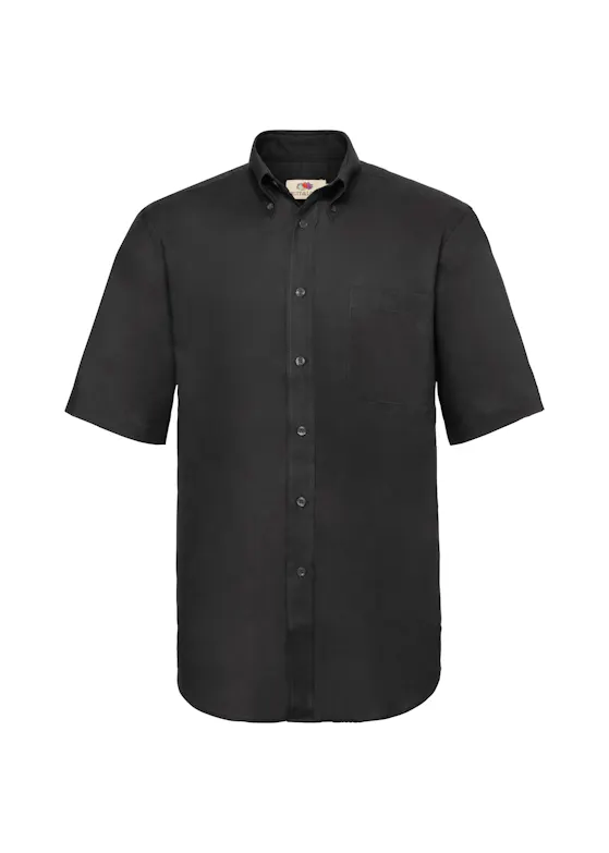 Fruit of the Loom Herren Kurzarm-Oxford-Shirt