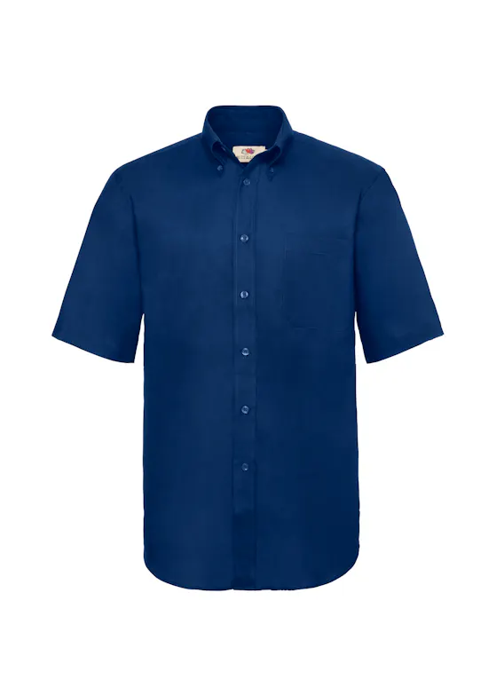 Fruit of the Loom Herren Kurzarm-Oxford-Shirt