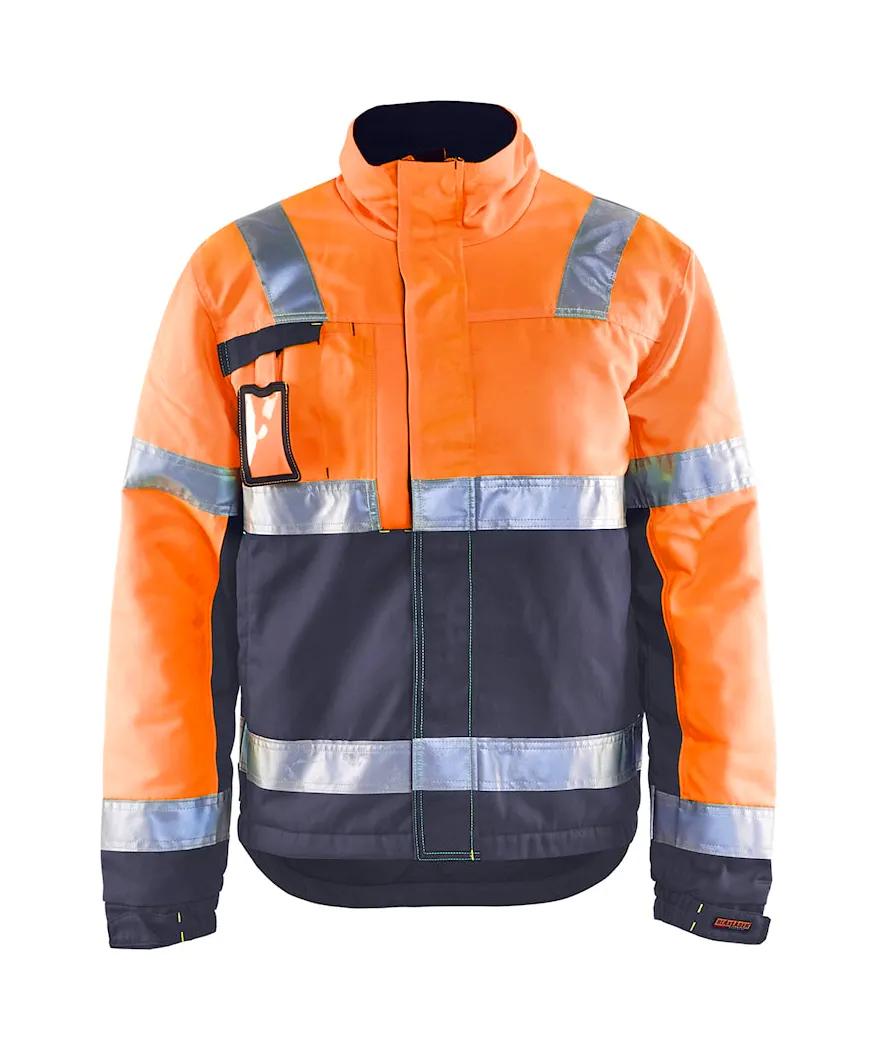 High Vis Oranje/Medium Grijs