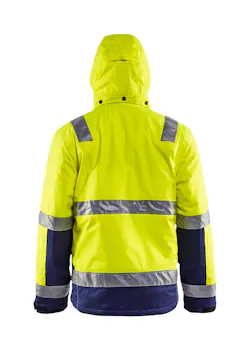 Blåkläder 4870 Winterjas High Vis miniatuur