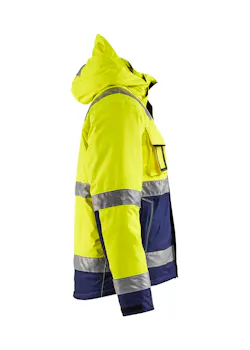 Blåkläder 4870 Winterjas High Vis miniatuur