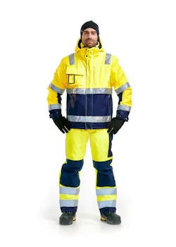 Blåkläder 4870 Winterjas High Vis miniatuur