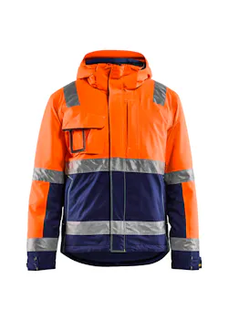Blåkläder 4870 Winterjas High Vis miniatuur