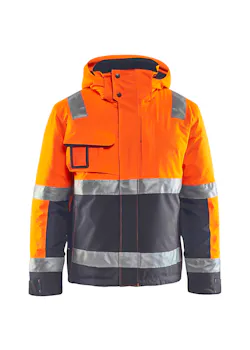 Blåkläder 4870 Winterjas High Vis miniatuur