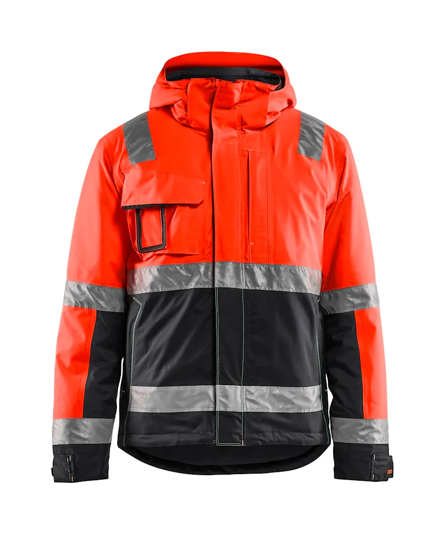 Fluor Rood/Zwart