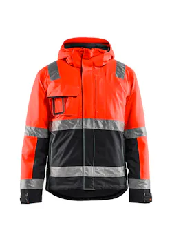 Blåkläder 4870 Winterjas High Vis miniatuur