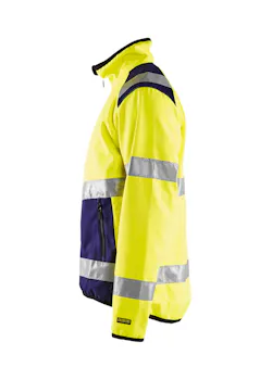 Blåkläder 4877 Softshell Jack High Vis miniatuur