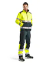 Blåkläder 4877 Softshell Jack High Vis miniatuur