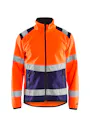 Blåkläder 4877 Softshell Jack High Vis miniatuur