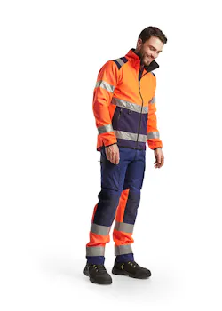 Blåkläder 4877 Softshell Jack High Vis miniatuur