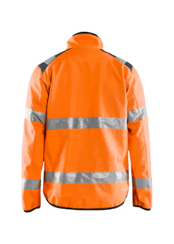 Blåkläder 4877 Softshell Jack High Vis miniatuur