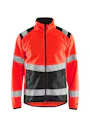 Blåkläder 4877 Softshell Jack High Vis miniatuur