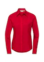 Russell Z924F Poplin Shirt Long Sleeve Polycotton Slim Fit Dames miniatuur