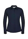 Russell Z924F Poplin Shirt Long Sleeve Polycotton Slim Fit Dames miniatuur