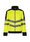 High Vis Geel/Marineblauw