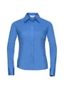 Russell Z924F Poplin Shirt Long Sleeve Polycotton Slim Fit Dames miniatuur