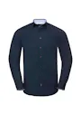 Russell Men's Long-Sleeve Tailored-Contrast Ultimate-Stretch Shirt Vorschaubild