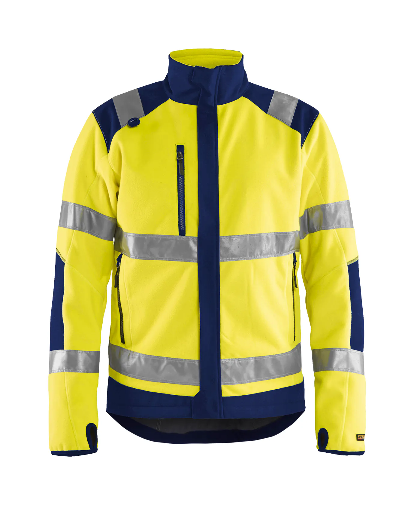 High Vis Geel/Marineblauw