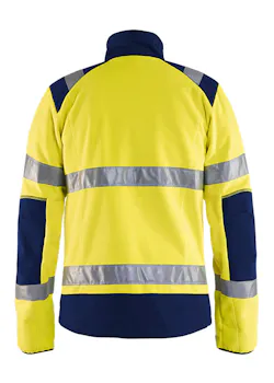 Blaklader 4888 Winddicht Fleecejack High Vis miniatuur