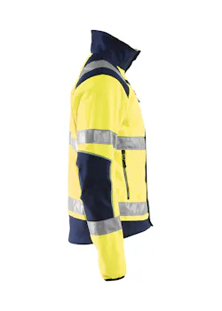 Blaklader 4888 Winddicht Fleecejack High Vis miniatuur