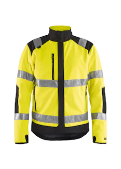 Blaklader 4888 Winddicht Fleecejack High Vis miniatuur