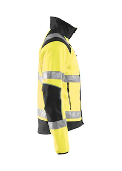 Blaklader 4888 Winddicht Fleecejack High Vis miniatuur