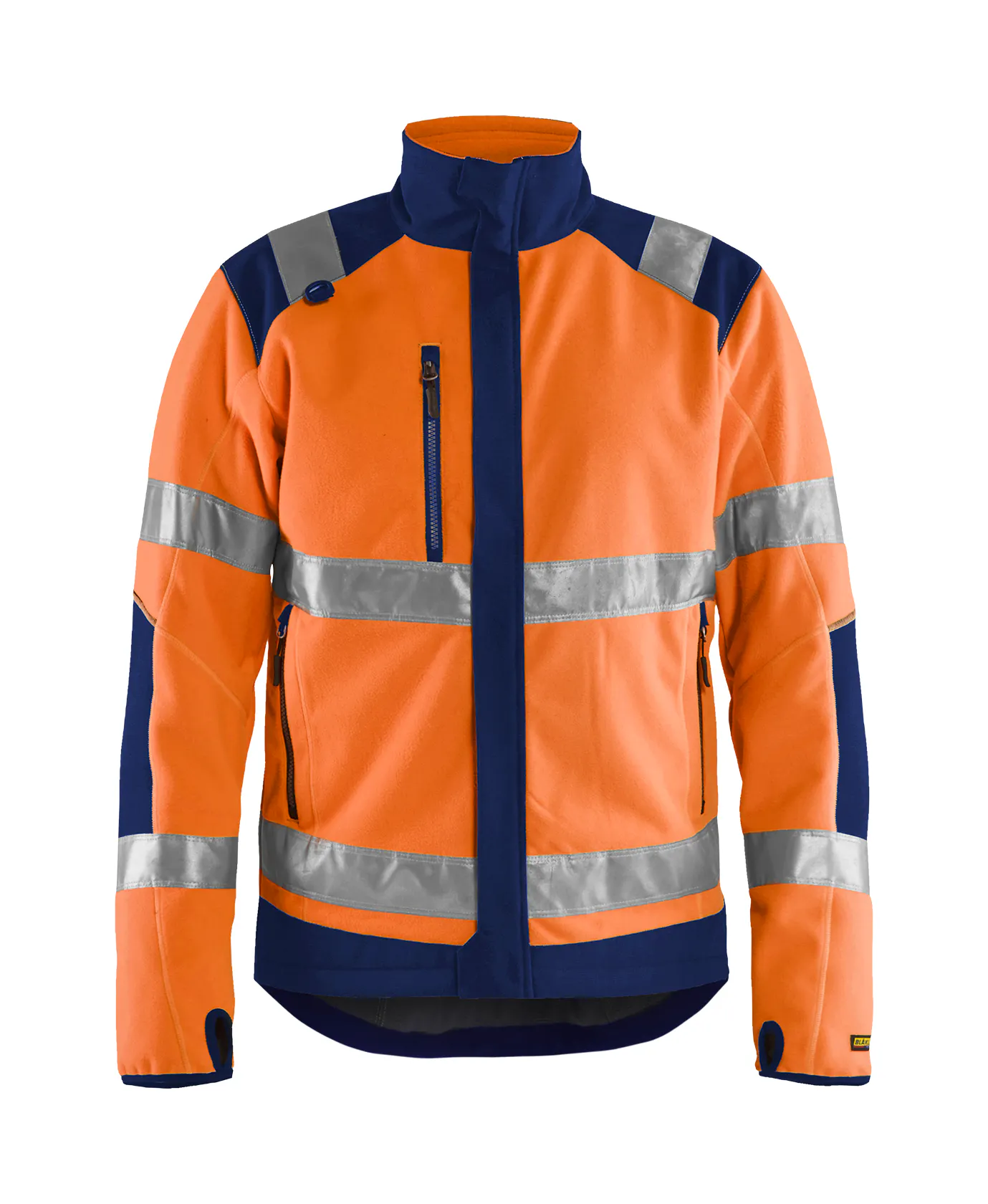 High Vis Oranje/Marineblauw