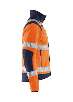 Blaklader 4888 Winddicht Fleecejack High Vis miniatuur