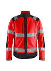 High Vis Rood/Zwart