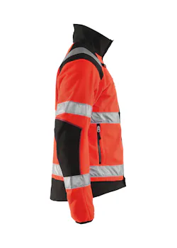 Blaklader 4888 Winddicht Fleecejack High Vis miniatuur