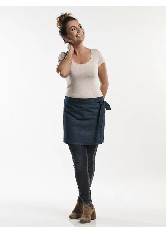 Chaud Devant Plain Blue Denim