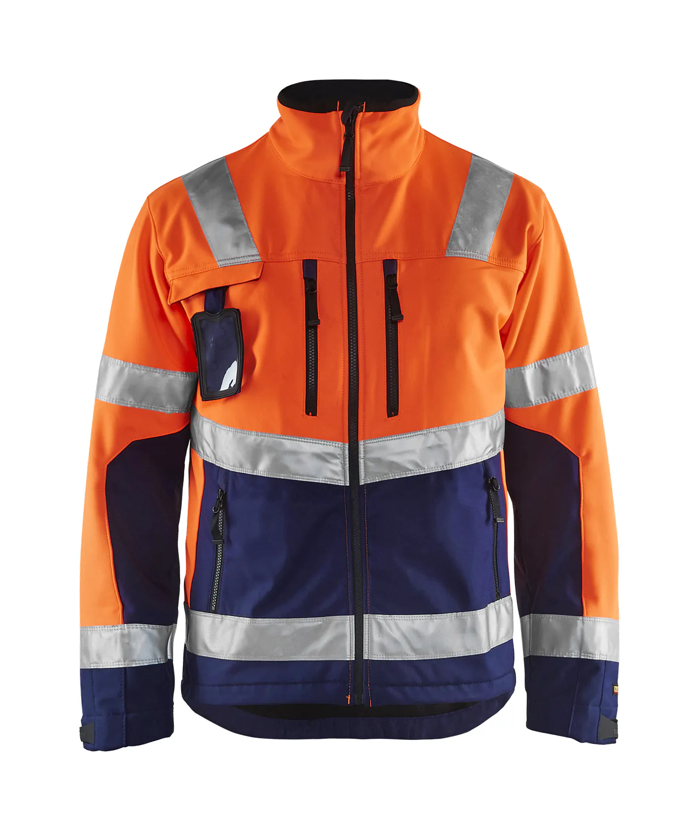 Oranje/Marineblauw