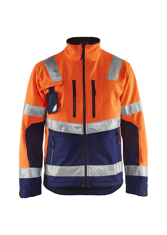 Blåkläder 4900 Softshelljacke High-Vis